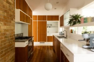 Resurrected mid-century home - kitchen