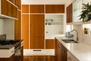 Resurrected mid-century home - kitchen