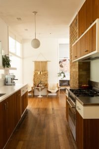 Resurrected mid-century home - kitchen