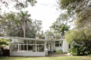 Resurrected mid-century home - exterior
