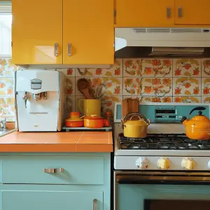 Mid-century kitchen