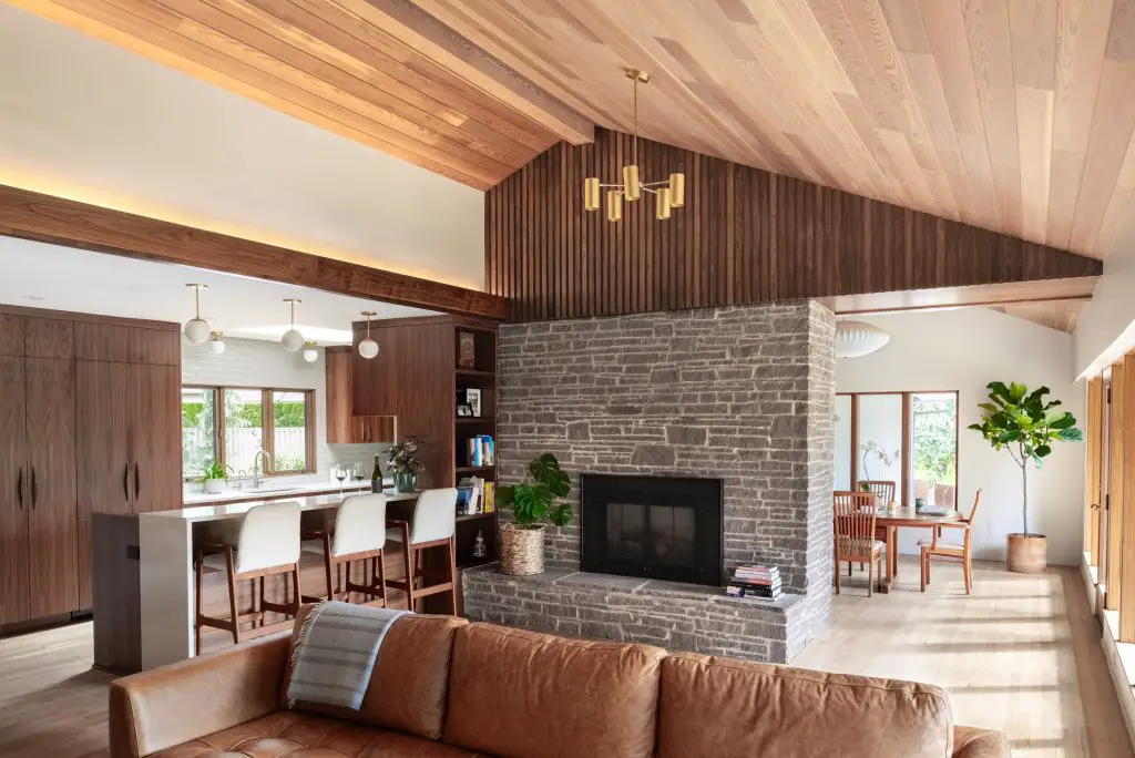 1955 home renovation - living room