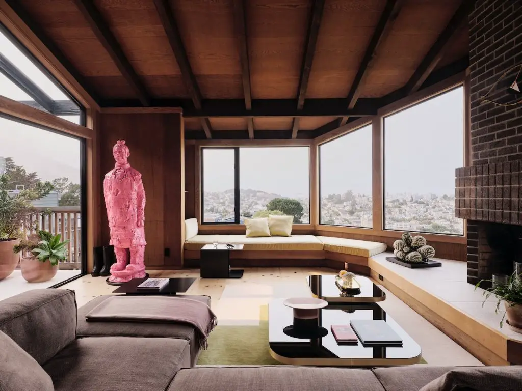 San Francisco home renovation - living room