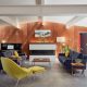 Mid-century wood paneling