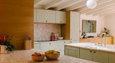 Before & After: How a 1980s Interior Found Its Mid-Century Roots - kitchen