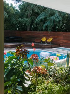 Before & After: How a 1980s Interior Found Its Mid-Century Roots - pool