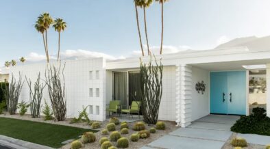 Palm Springs home exterior