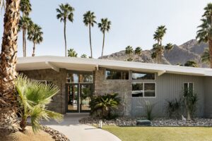 Palm Springs home exterior