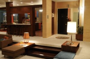 Mad Men’s Mid-Century Design Revival - Don Draper’s living room