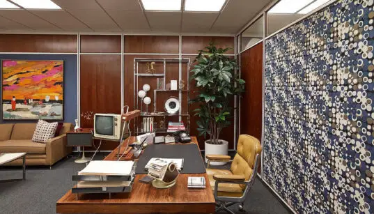 Mad Men’s Mid-Century Design Revival - Don Draper’s office