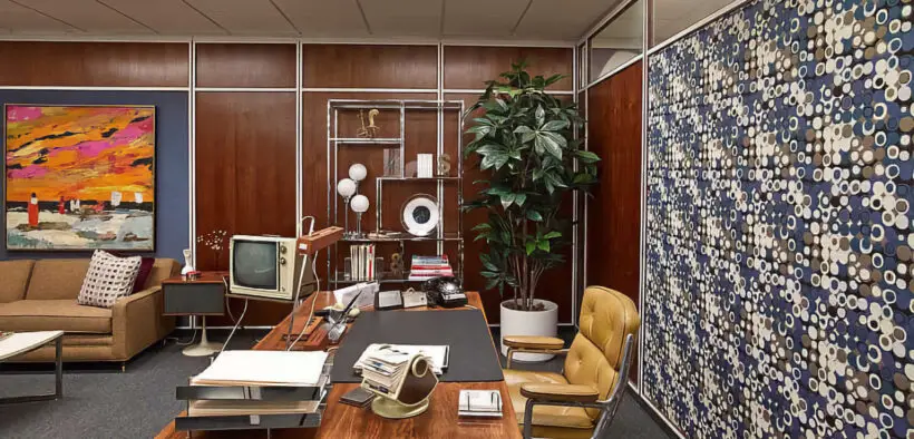 Mad Men’s Mid-Century Design Revival - Don Draper’s office