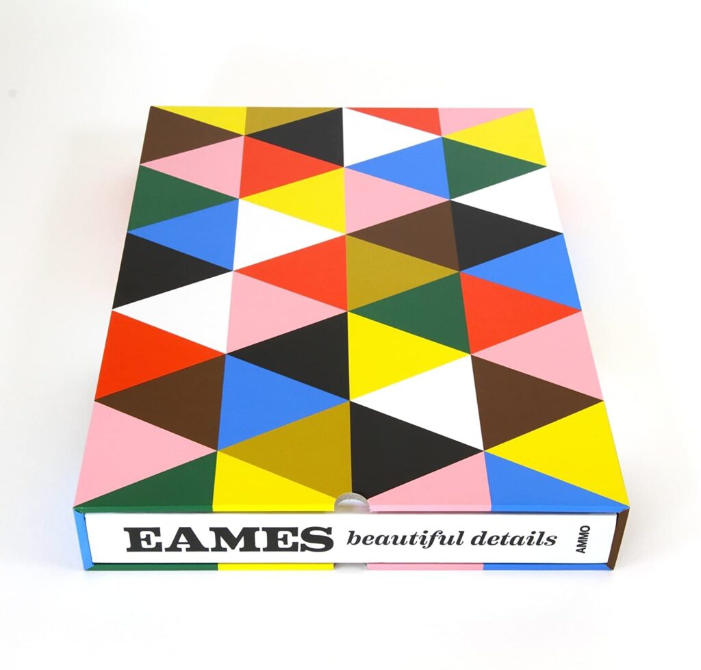 Best mid-century modern design books  - Eames book cover
