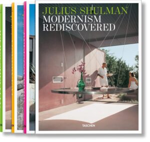Best mid-century modern design books - Julius Shulman Modernism Rediscovered book cover