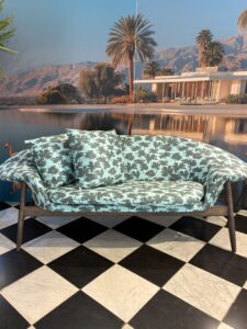 Warm Nordic Fried egg sofa