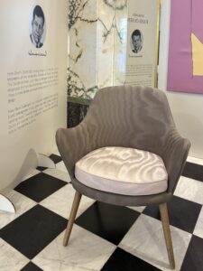 Warm Nordic Fried egg sofa