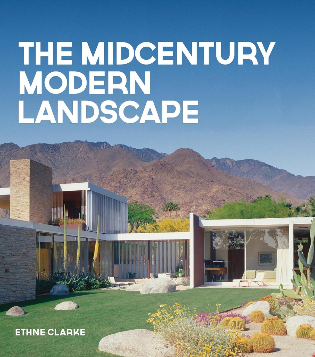 Best mid-century modern design books - The midcentury modern landscape book cover