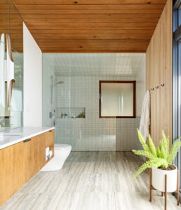Mid-century by Saul Zaik - bathroom