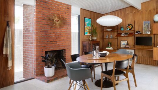Karen Nepacena eichler home dining room