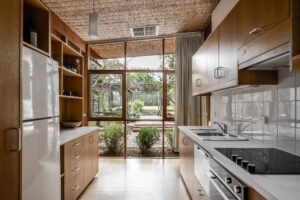 Preserved mid-century home - kitchen