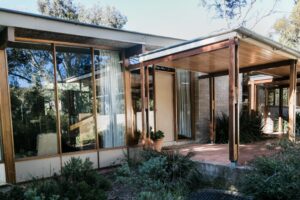 Preserved mid-century home - exterior