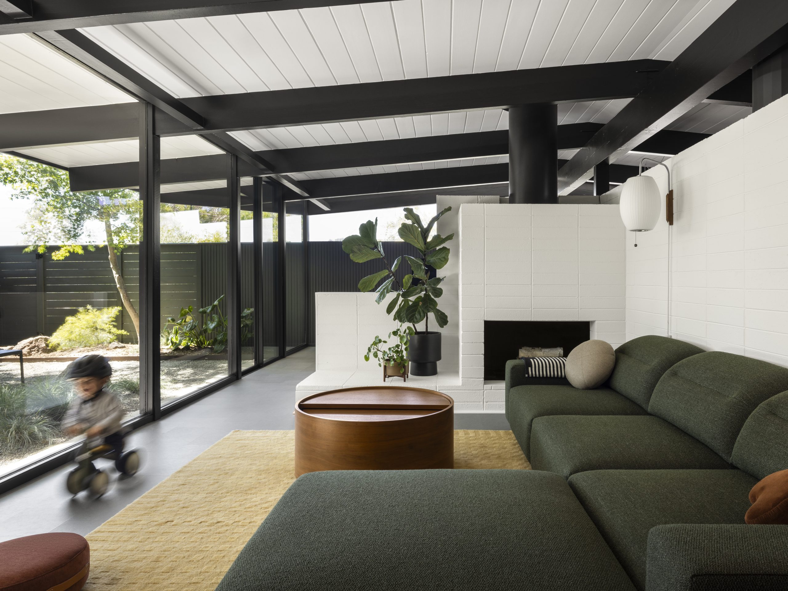 Eichler Las Colindas - Living Room