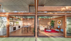 Balmy Palmy House - Living Room
