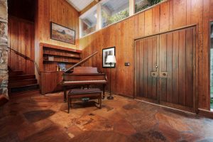 mid-century home for sale: The Falls - Living Room