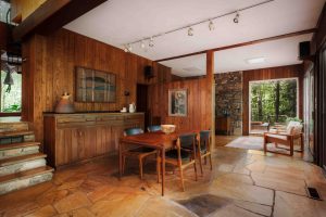mid-century home for sale: The Falls - Dining Room