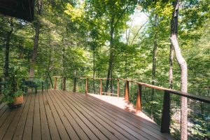 mid-century home for sale: The Falls - Balcony