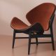 Danish Design - Warm Nordic orange chair