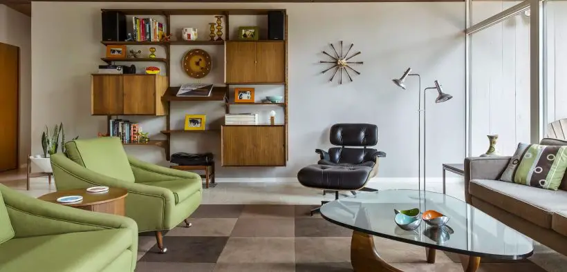 Mid-Century Lightness - Living Room